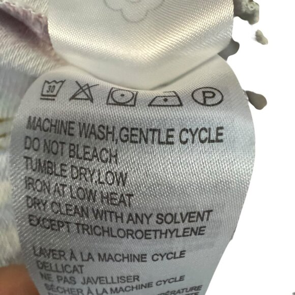 Farm Rio Women’s Striped Forest Tropical Print Jumpsuit Size Small zip front - Picture 10 of 13